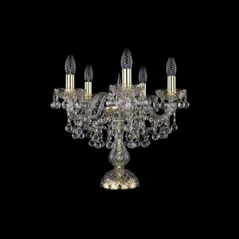 Bohemia Ivele Crystal Настольный светильник Bohemia 1409L/5/141-39 G