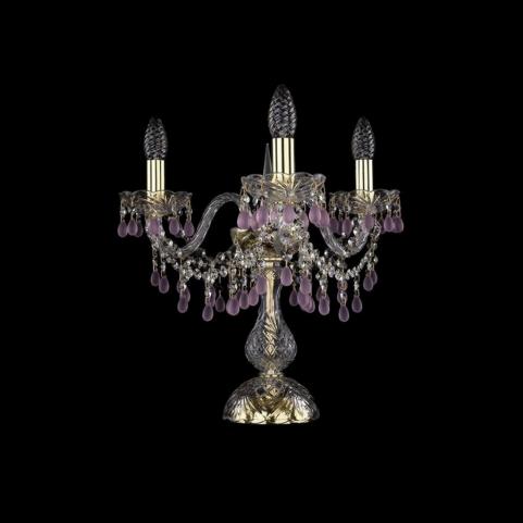 Bohemia Ivele Crystal Настольный светильник Bohemia 1410L/3/141-39 G V7010