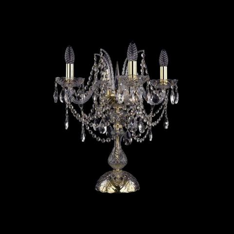 Bohemia Ivele Crystal Настольный светильник Bohemia 1411L/4/141-47 G