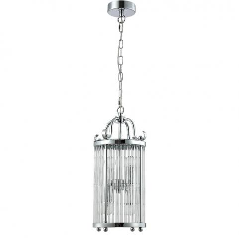 Подвесной светильник Crystal Lux TADEO SP4 D200 CHROME/TRANSPARENTE