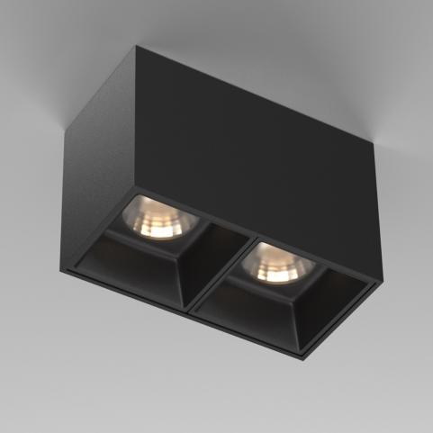 Точечный светильник Maytoni Alfa LED 3000K C065CL-02-L12W3K-B