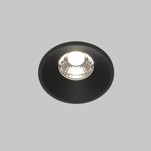Точечный светильник Maytoni Technical Downlight 4000K Round DL058-7W4K-B