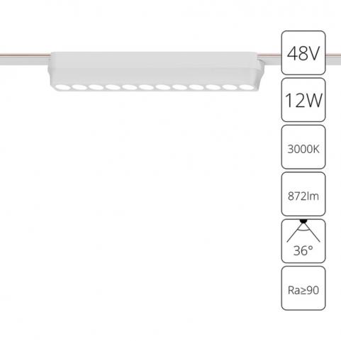 Магнитный трековый светильник Arte Lamp Rapid 3000К A1154PL-1WH