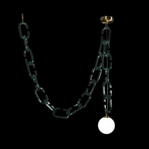 Подвесной светильник Loft IT Chain 10128C Green
