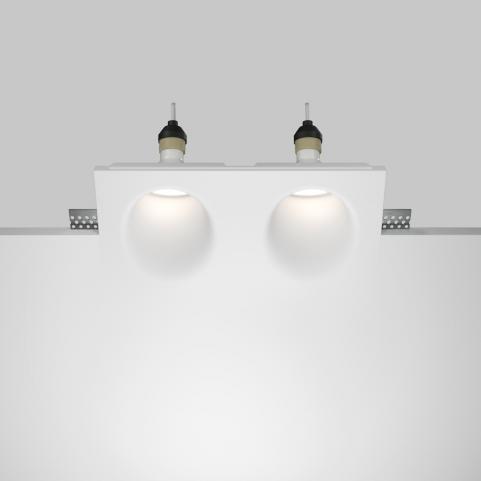 Точечный светильник Maytoni Technical Downlight Gyps Modern DL002-WW-02-W