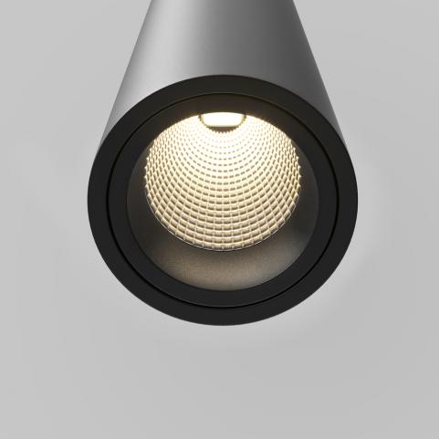 Трековый подвесной светильник Maytoni Technical Elasity 3000K Waist TR167-1-7W3K-M-B