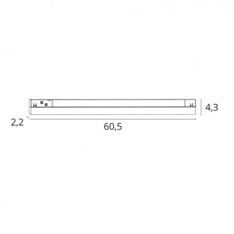 Магнитный трековый светильник Arte Lamp Linea Smart 2700-6000К A4693PL-1WH