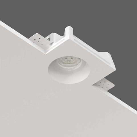 Точечный светильник Stellanova Izar Flat гипсовый SN 006