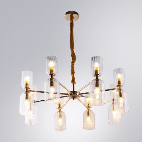 Светильник подвесной Arte Lamp Charm A1623LM-16GO