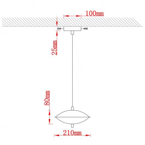 Светильник подвесной Arte Lamp Andromeda A2089SP-6GO
