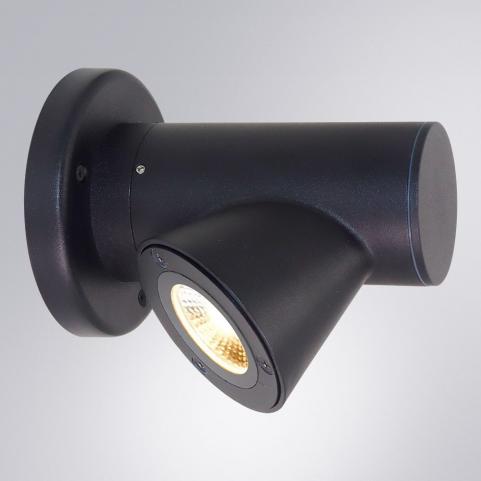 Настенный уличный светильник Arte Lamp Brooklyn A2063AL-1BK