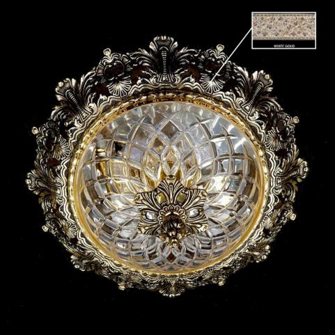 Потолочный светильник Art Glass CHARLIZE DIA 320 WHITE GOLD