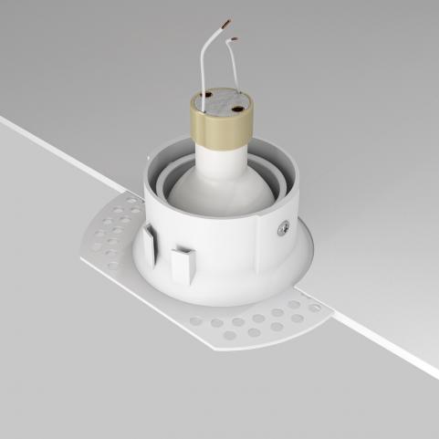 Поворотный светильник Maytoni Dot  DL042-01-RD-W