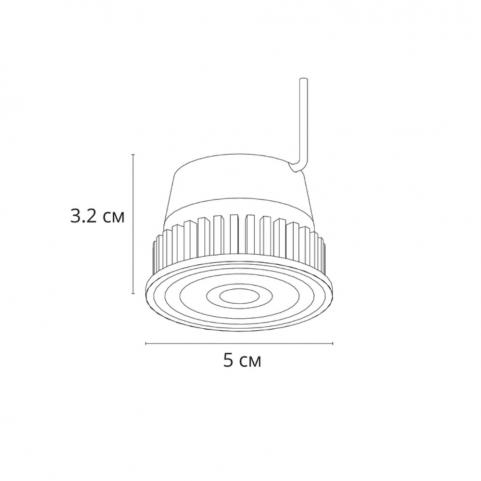 Светодиодный модуль Arte Lamp Ore 3000К A22070-3K