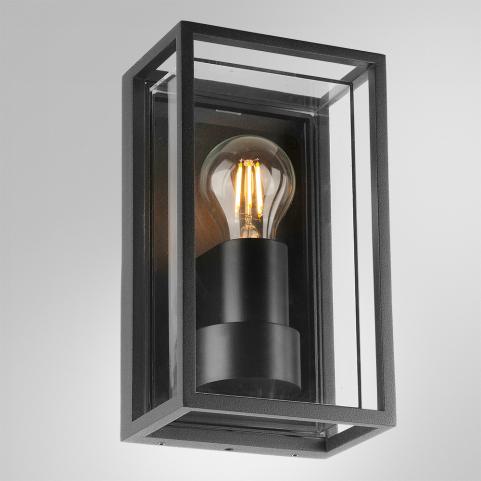 Настенный уличный светильник Arte Lamp Marfik A2322AL-1BK
