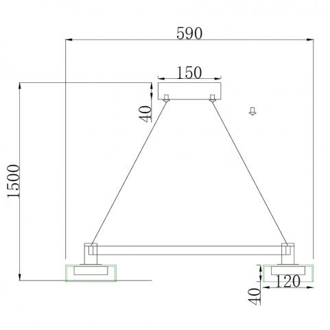 Подвесной светильник Stilfort Gloze 4009/02/05P