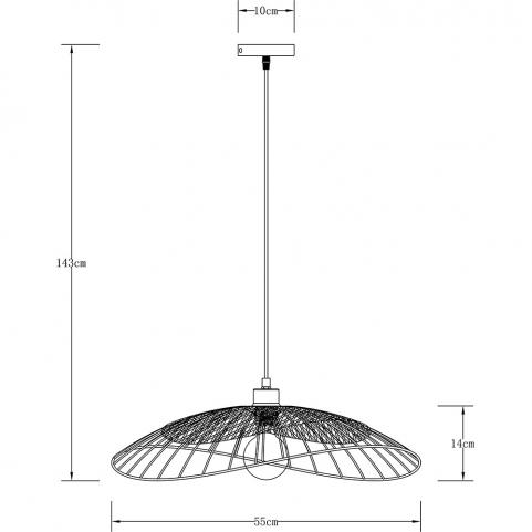 Светильник подвесной Arte Lamp Woodstock  A7061SP-1BK