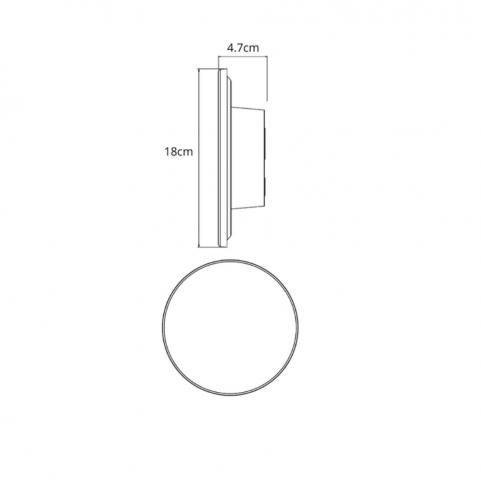 Настенный уличный светильник Arte Lamp Nimbo  A3412AL-1BK