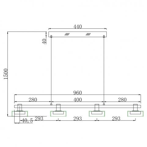 Подвесной светильник Stilfort Gloze 4009/02/04PL
