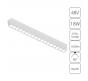 Магнитный трековый светильник Arte Lamp Rapid Smart 2700-6000К A2969PL-1WH
