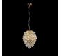 Подвесной светильник Crystal Lux CHARME SP2+2 LED GOLD/TRANSPARENT