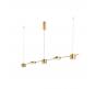 Подвесной светильник Crystal Lux TRISTAN SP5 L1200 GOLD