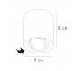 Накладной светильник Arte Lamp Beid   A1513PL-1WH