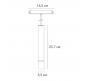 Магнитный трековый светильник Arte Lamp Rapid 3000К A1159PL-1WH