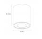 Накладной светильник Arte Lamp Tino  A1469PL-1BK