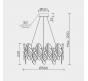 Подвесной светильник Modestyle   MS.2290.8R CR