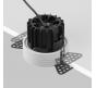 Точечный светильник Maytoni Technical Downlight 3000K Round DL058-12W3K-TRS-W