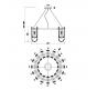 Подвесной светильник Stilfort Umiko 2172/05/08P