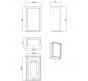 Настенный уличный светильник Arte Lamp Menkar  A1332AL-1BK