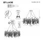 Подвесной светильник ST Luce Teardrops 4000K SL1660.103.12
