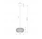 Подвесной светильник Eurosvet Gem 50262/1 прозрачный